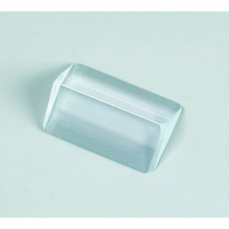 FREY SCIENTIFIC Right Angle Prism, 1-1/3 x 2" , Glass 3334-04